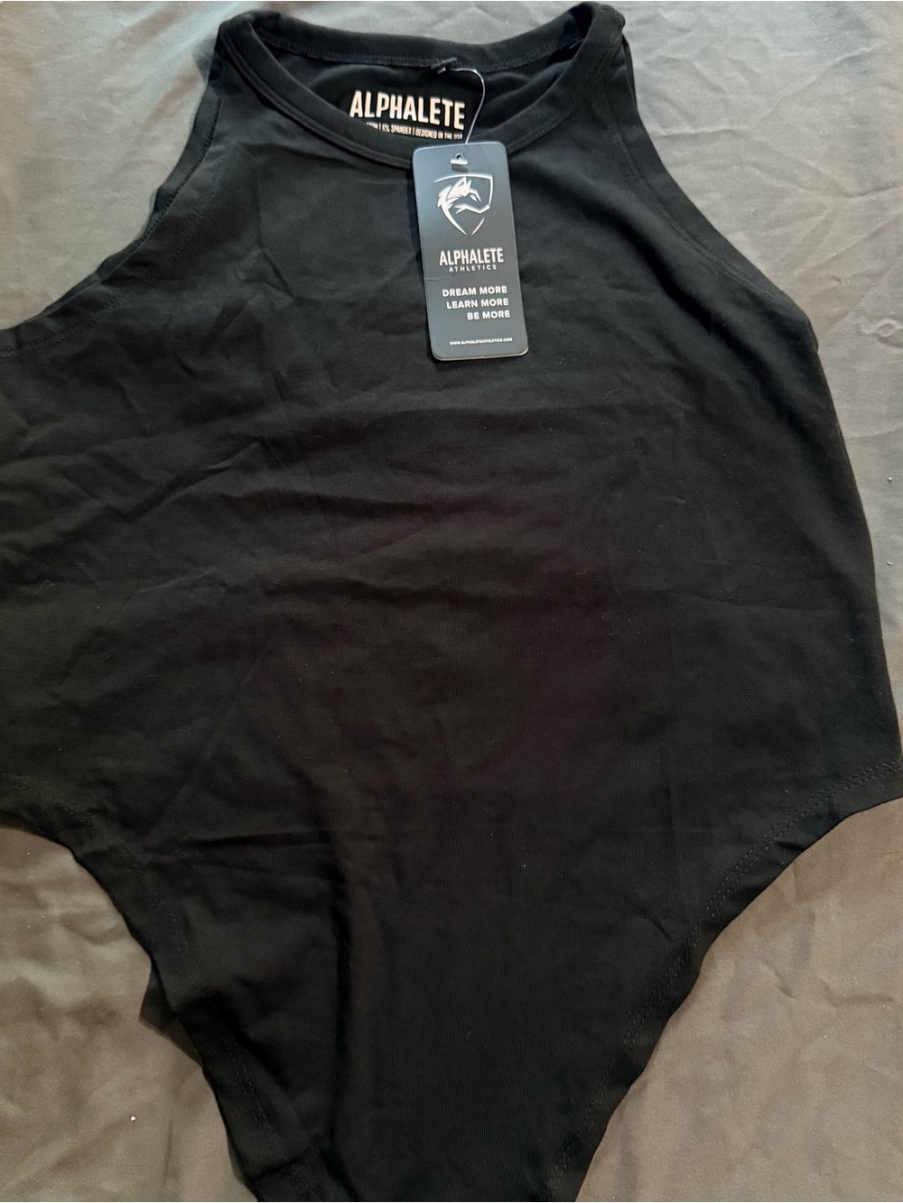Alphalete women’s Black tank top size xs